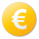 currency, euro, yellow